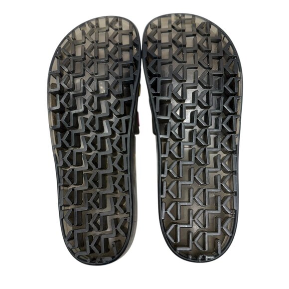 Karl Lagerfeld Paris Thea Jelly Translucent Pool Slides Sandals Women's Size 9 - Picture 10 of 12